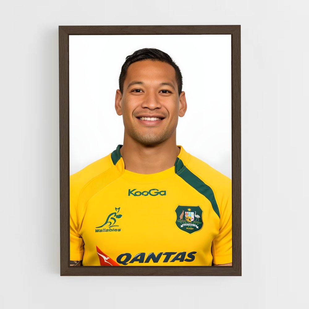 Poster Sourire d'All Blacks – affiche Rugby (vue 5)